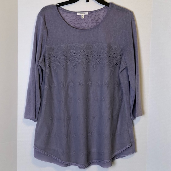 Maurices Tops - Maurices | Dusty Purple Top XL